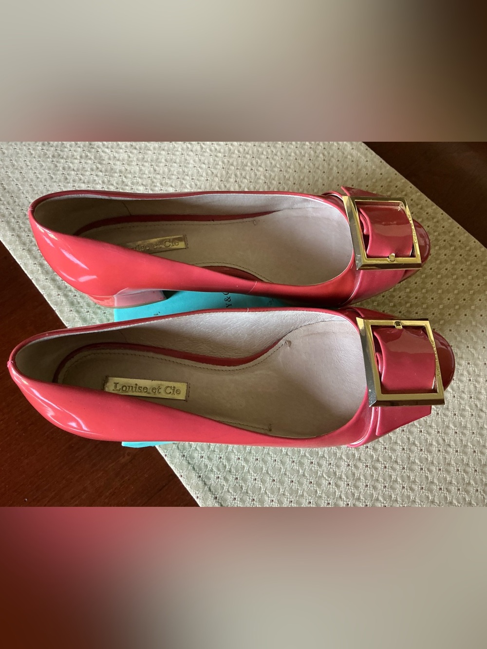 Louise et Cie Brianna Buckle shoes Sz 7M - Picture 6 of 11